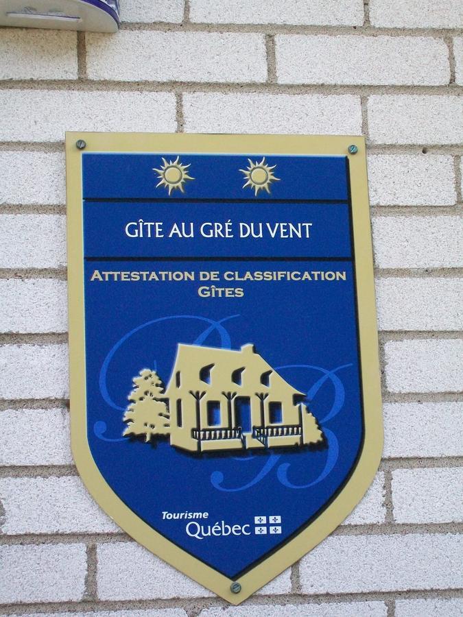 Gite Au Gre Du Vent Quebec Exteriér fotografie